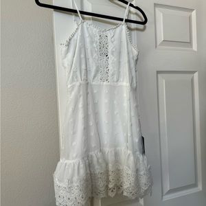 White lulus dress - spaghetti strap